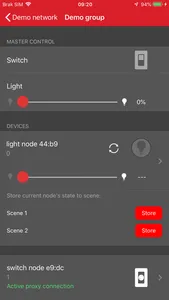 Bluetooth mesh by Silicon Labs screenshot 2