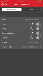 Bluetooth mesh by Silicon Labs screenshot 3