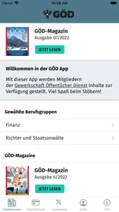 GÖD App screenshot 0