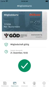 GÖD App screenshot 1