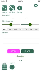 iBlinds screenshot 2