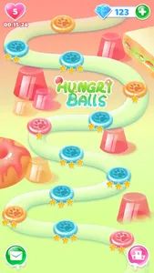 Hungry Balls - fun game screenshot 1