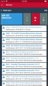 Izaro Alertas screenshot 1