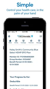 Highmark Plan screenshot 0