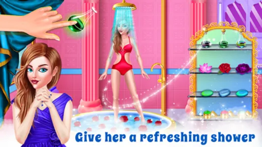 Princess Swimming Pool Party screenshot 0