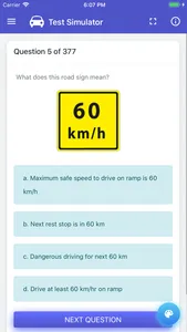 Alberta Driving Test - Class 7 screenshot 0