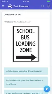 Alberta Driving Test - Class 7 screenshot 1
