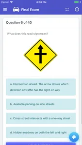 Alberta Driving Test - Class 7 screenshot 6