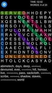 Bible Word Search Puzzle screenshot 3