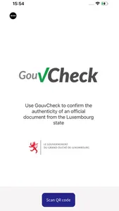 GouvCheck screenshot 0