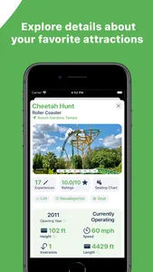 LogRide - Theme Park Tracker screenshot 2