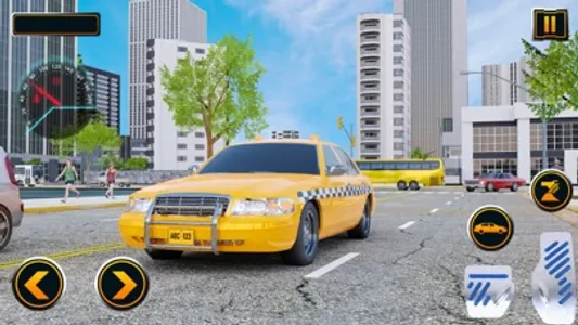 Real Taxi Driver Simulator 3D screenshot 1