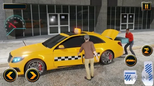 Real Taxi Driver Simulator 3D screenshot 2