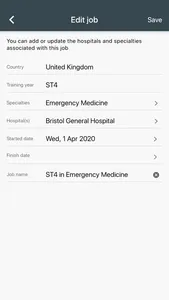 Logitbox medical logbook screenshot 8