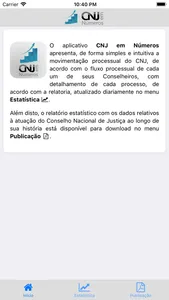 CNJ em Números screenshot 1