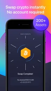 Exodus: Crypto Bitcoin Wallet screenshot 1