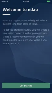 ndau wallet screenshot 0