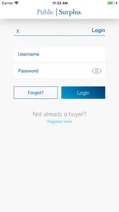 Public Surplus Buyers App screenshot 2