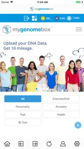 Smart DNA MyGenomeBox screenshot 1