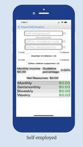 Child Support Calc screenshot 3