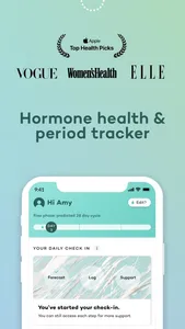 Moody Month: Hormone Tracker screenshot 0