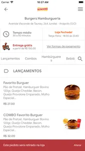 Burgers Hamburgueria screenshot 1