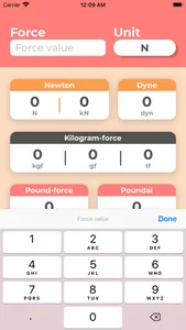 Force Unit Converter screenshot 2