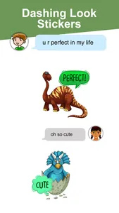 Dinosaur & Text Sticker Emojis screenshot 3