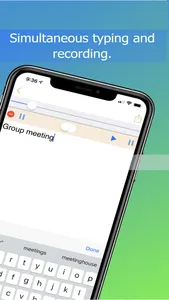 VoiceMemo - Recording & Typing screenshot 0