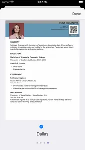 Lebenslauf - Resume Builder screenshot 3