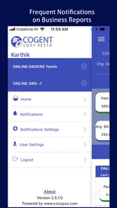 COGENT Cozy Resto Analytics screenshot 1