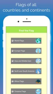 Flags Quiz, Find All Countries screenshot 1