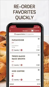 Bruegger's Bagels screenshot 3