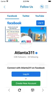 ATL311 Mobile App screenshot 2