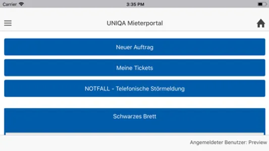 UNIQA Mieterportal screenshot 1