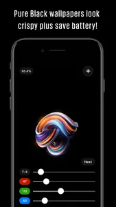 OLEDify Pure Black Wallpapers screenshot 4