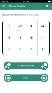 DIY Matrix Calculator screenshot 1