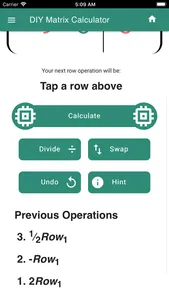 DIY Matrix Calculator screenshot 3