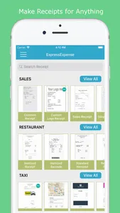 ExpressExpense screenshot 0