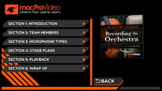 Recording the Orchestra Course screenshot 1