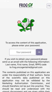 FROG Oncogériatrie screenshot 1