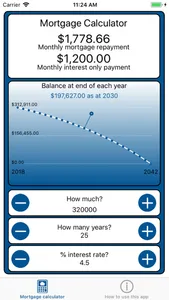 Mortgage calc screenshot 0