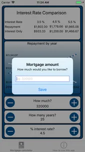 Mortgage calc screenshot 2