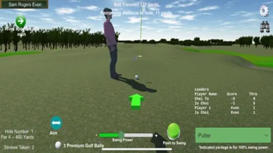 Titan Golf screenshot 3