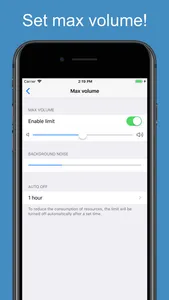 Volume Limit Control screenshot 1
