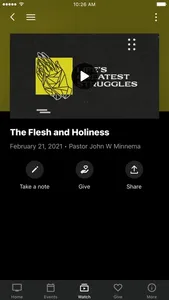 Hawthorne Gospel Church App screenshot 2