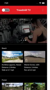 Treadmill TV - Trail Sceneries screenshot 0