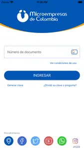 Microempresas APP screenshot 0