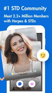 Positive Singles™: Herpes Date screenshot 1