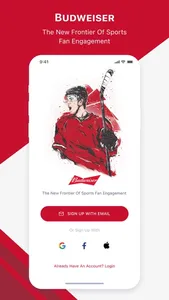 Budweiser Sports App screenshot 1